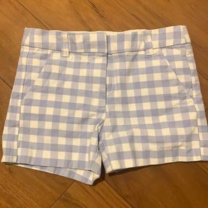 Crew cuts gingham shorts